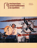 Recherches amérindiennes au Québec, v. XVIII, no 04, 1988